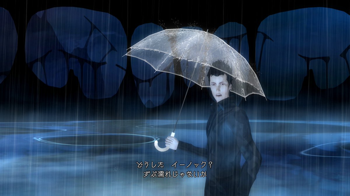 マルチサンプリング（アンチエイリアス）を有効にするとエフェクトが消えてしまうバグのせいで、傘の骨で文明アピールするルシフェルが観れます