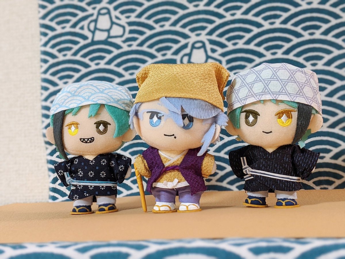 ジェイド、フロイド。 こらしめてやりなさい。 #twstぬい撮り部 