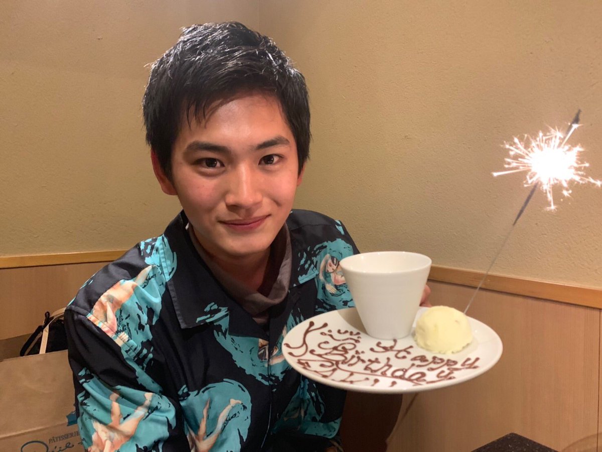 本日、押田岳22回目の誕生日を迎えることができました