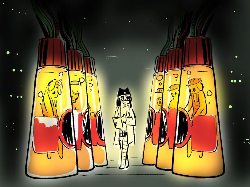 これからSFの培養槽見るたび（中身アラビックヤマトだ…）って思っちゃうね 