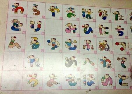 キティちゃんの50音表 マジで元気でるからみんな見て 