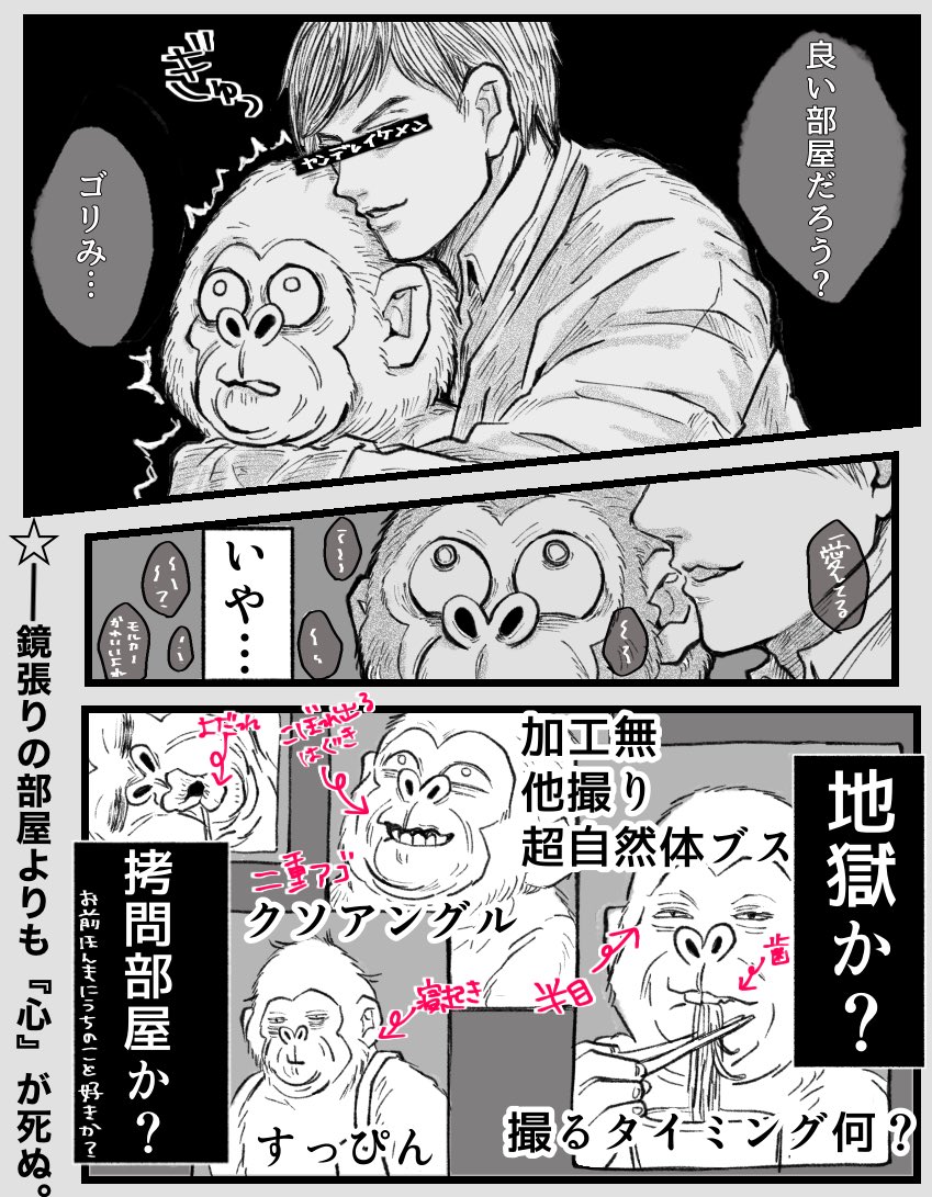 ヤンデレストーカーがいる作品を読んだり観たりするたびにいつも「もしされてるのが自分だったら、、、」と考えるんだけどさ 