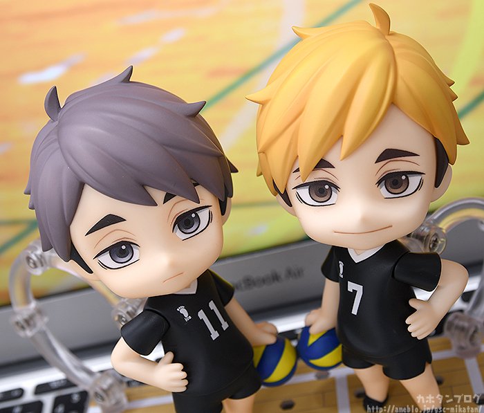 ① ↓↓↓ 【ハイキュー!!】「ねんどろいど 宮治」8月27日(木)ご予約開始★【高校バレー界最強ツインズ】 ⇒ 〈もぐもぐ顔〉や〈ドン引き顔〉、〈ごはん〉と〈お箸〉パーツも🌟 #hq_anime #ハイキュー #orangerouge #ねんどろいど