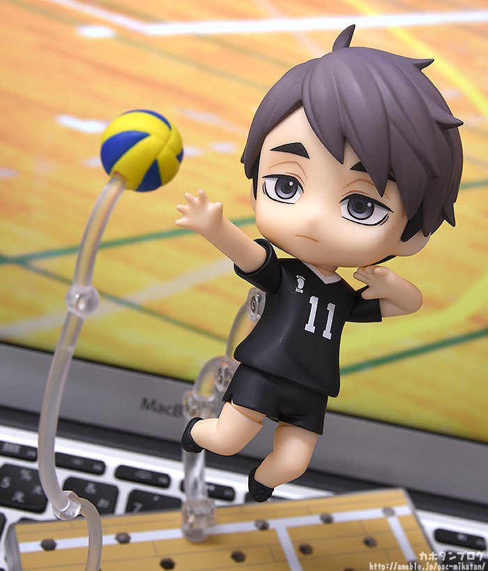 ① ↓↓↓ 【ハイキュー!!】「ねんどろいど 宮治」8月27日(木)ご予約開始★【高校バレー界最強ツインズ】 ⇒ 〈もぐもぐ顔〉や〈ドン引き顔〉、〈ごはん〉と〈お箸〉パーツも🌟 #hq_anime #ハイキュー #orangerouge #ねんどろいど