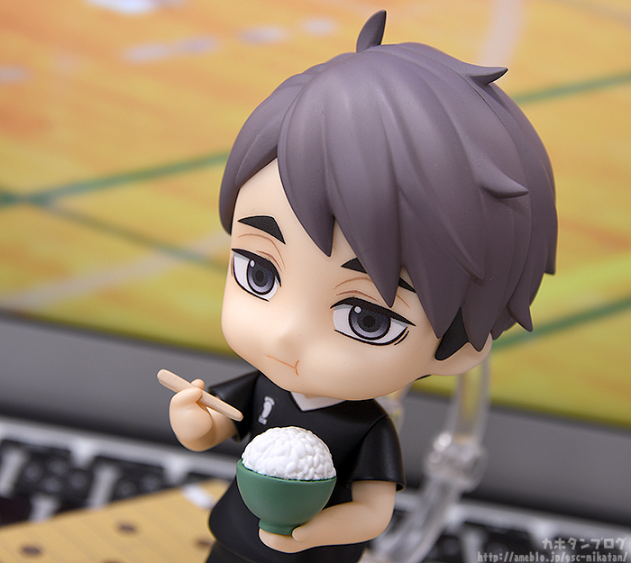 ① ↓↓↓ 【ハイキュー!!】「ねんどろいど 宮治」8月27日(木)ご予約開始★【高校バレー界最強ツインズ】 ⇒ 〈もぐもぐ顔〉や〈ドン引き顔〉、〈ごはん〉と〈お箸〉パーツも🌟 #hq_anime #ハイキュー #orangerouge #ねんどろいど