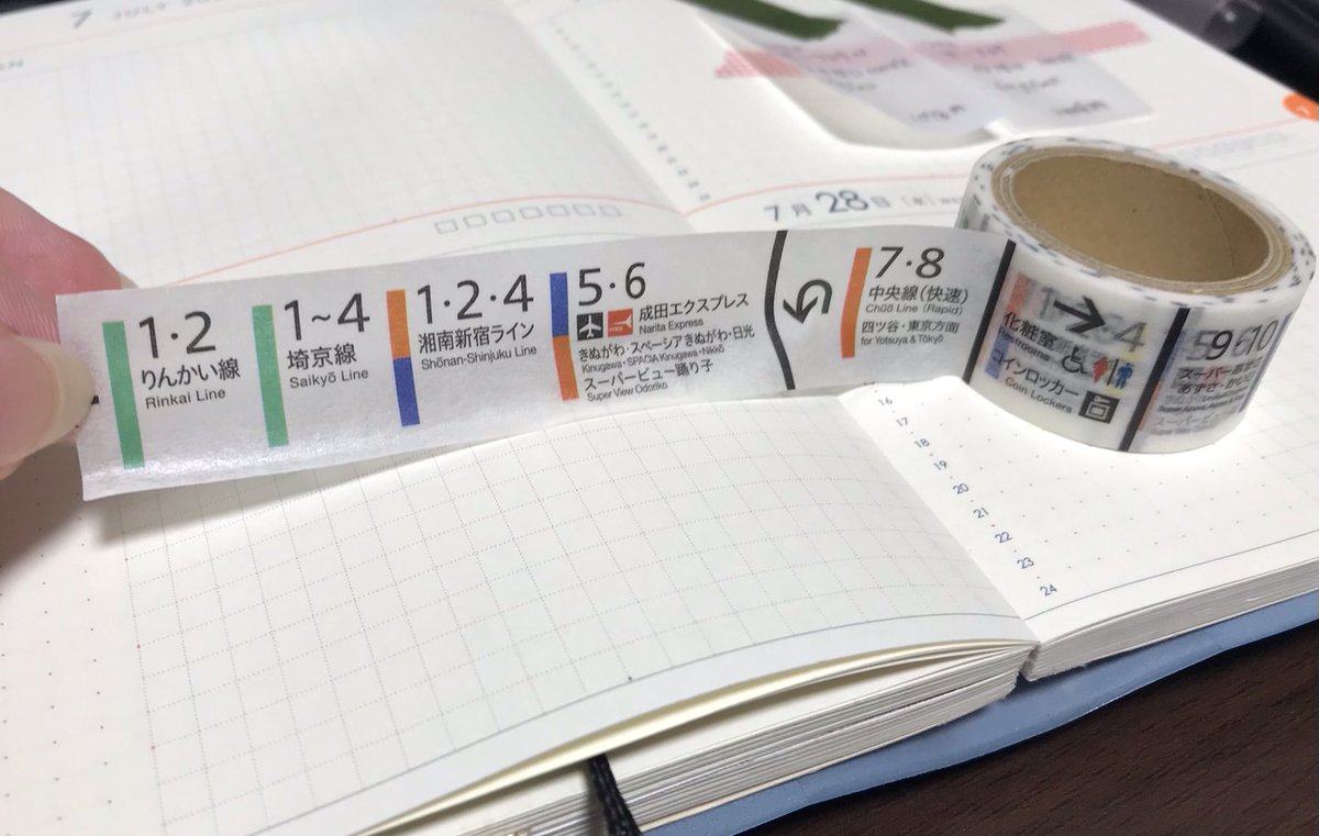 すごくいいマステを持ってる 