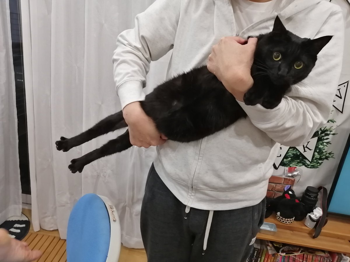 活きのいい魚の持ち方だよね😂 