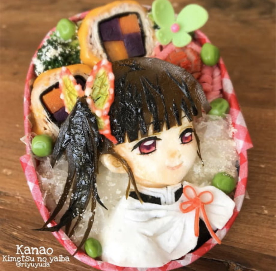 riyuyudaさんが創り上げた「鬼滅の刃お弁当」凄すぎる・・・