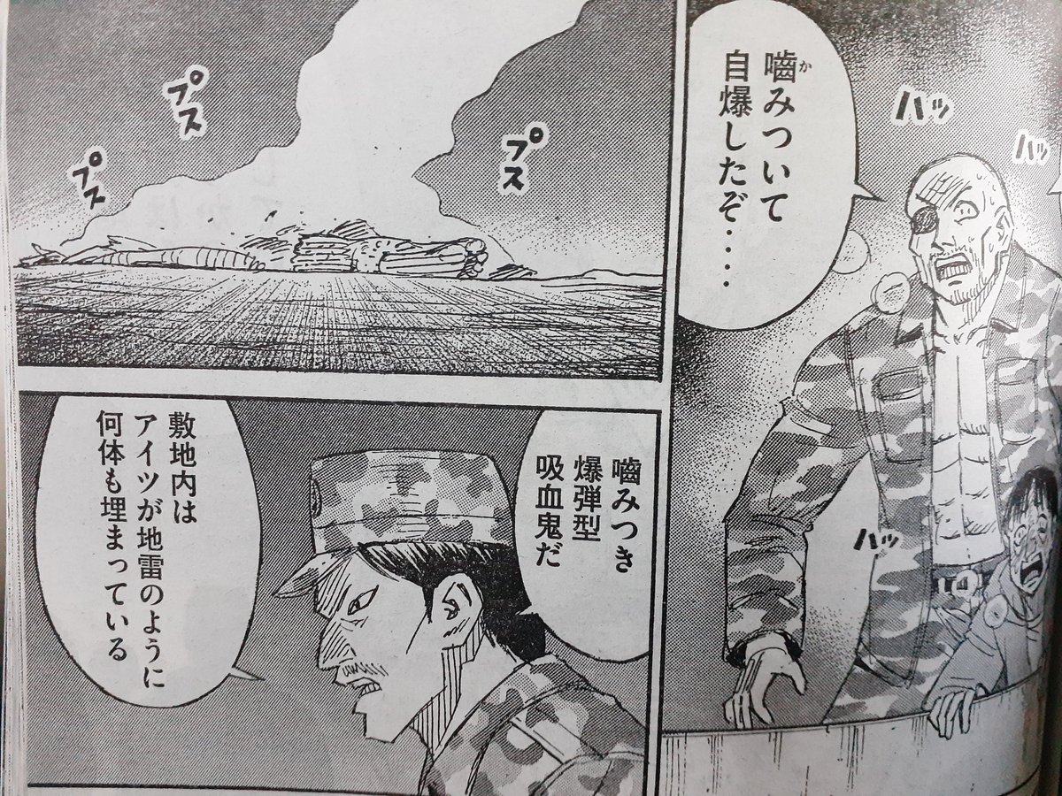 「噛みつき爆弾型吸血鬼だ」としれっと言ってるがなんだその概念は