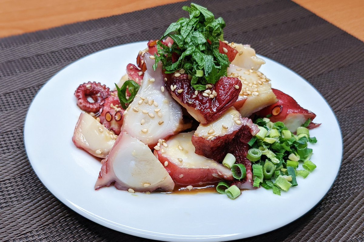  さっぱりした味わいでわさびと生姜の風味がたまんないです