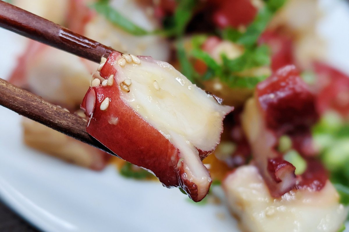 さっぱりした味わいでわさびと生姜の風味がたまんないです