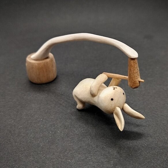 伸び━━━━━━━━る！？  #木工品 #無着色 