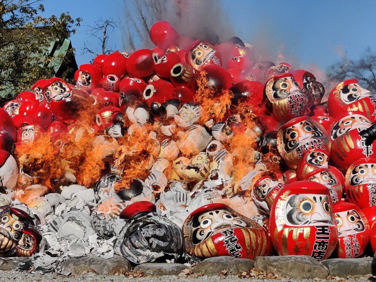 数年前から見たいと思ってたすごい行事を見に来た 