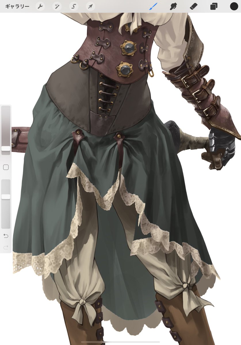 とにかく最高のシワと革塗れたから褒めて 