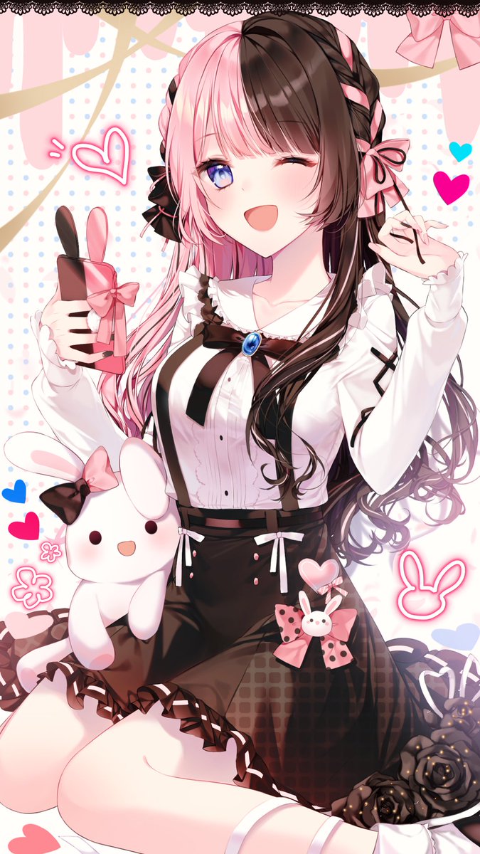  Iris Black Games所属の橘ひなのだよ～✨  ゲームの強さは誰にも負けないよん👊 Vtuber全員ぶっ飛ばすつもりで頑張って行くから見ててね🥺 見てくれないと病んじゃうかも🔪❤️  #新人Vtuber #ぶいすぽ #IBG 