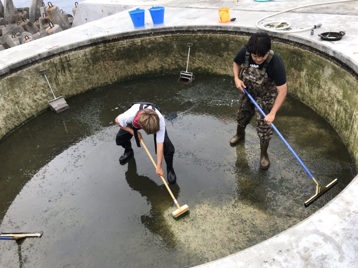 那覇一文字がひどい事になってると報告を受けたので 2日間かけて掃除しに行きました