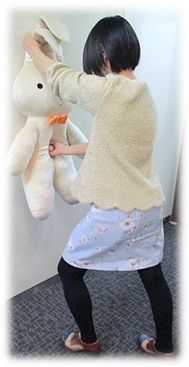 ぎゅっと抱きしめたくなる、もちもちふわふわな触り心地です♪ #クレヨンしんちゃん #ネネちゃんウサギ  