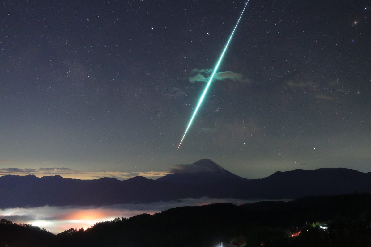 取り急ぎ報告です！！ #火球 