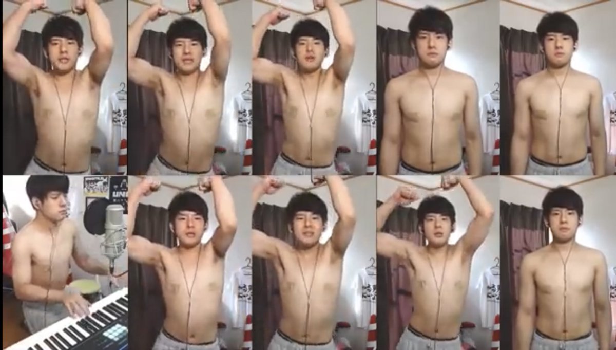 お願いマッスルはアニメのOPであり決して僕の曲ではありません、なんか間違えてる人を見かけたので 