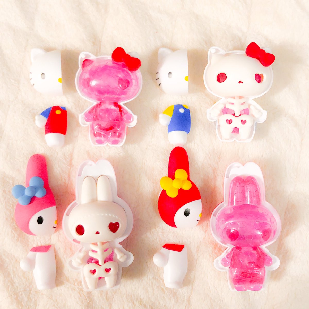 サンリオ狂気の新商品、キティとマイメロの解体フィギュアであなたのデスクトップも猟奇的なかわいさに 