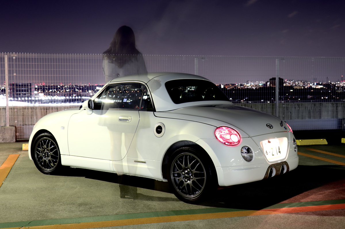 シャッター速度ミスって死んだ人が成仏し切れず生前に大切にしてた車のところに来たみたいになった 