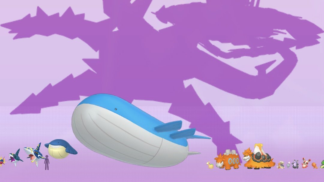 今朝のアプデで、表示の縮尺が　たかさ比べ開いたポケモン基準になった たかさ機能、神がかっている 