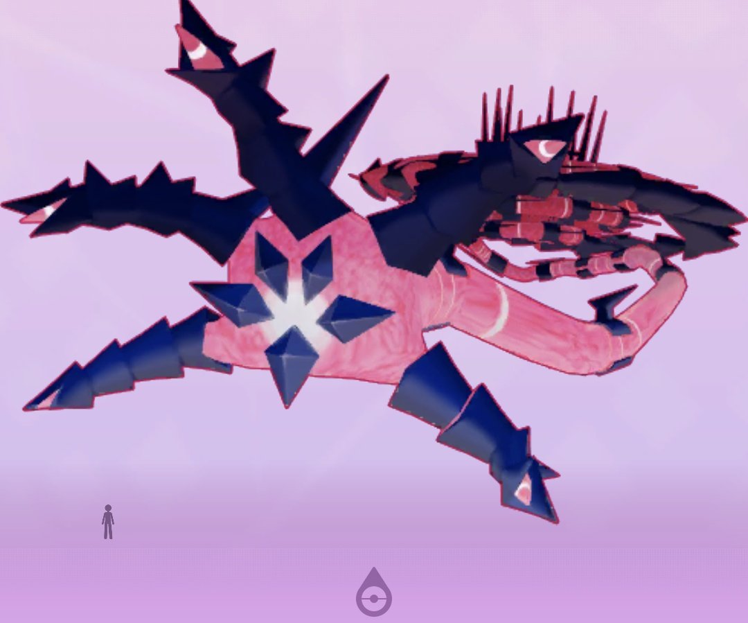 今朝のアプデで、表示の縮尺が　たかさ比べ開いたポケモン基準になった たかさ機能、神がかっている 