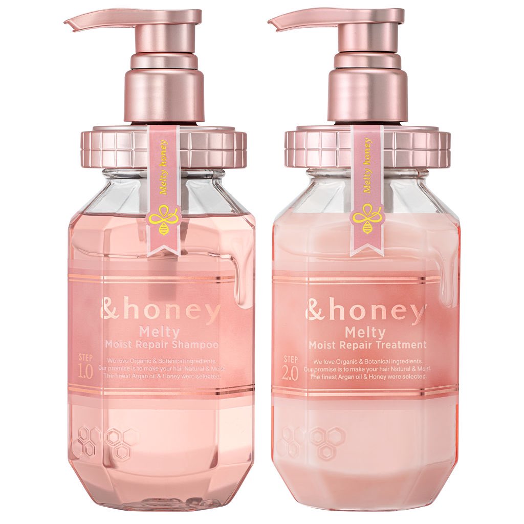 天パガチ勢&毛量過多&枝毛まみれの三重苦な我ですが、&honeyの新しいシャンプー メルティモイストリペアを使ってみたら「縮毛かけた直後か