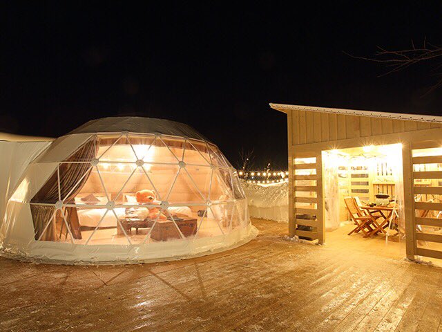 山形の老舗旅館が本気を出したグランピング施設がすごいからみんな見て🤗 