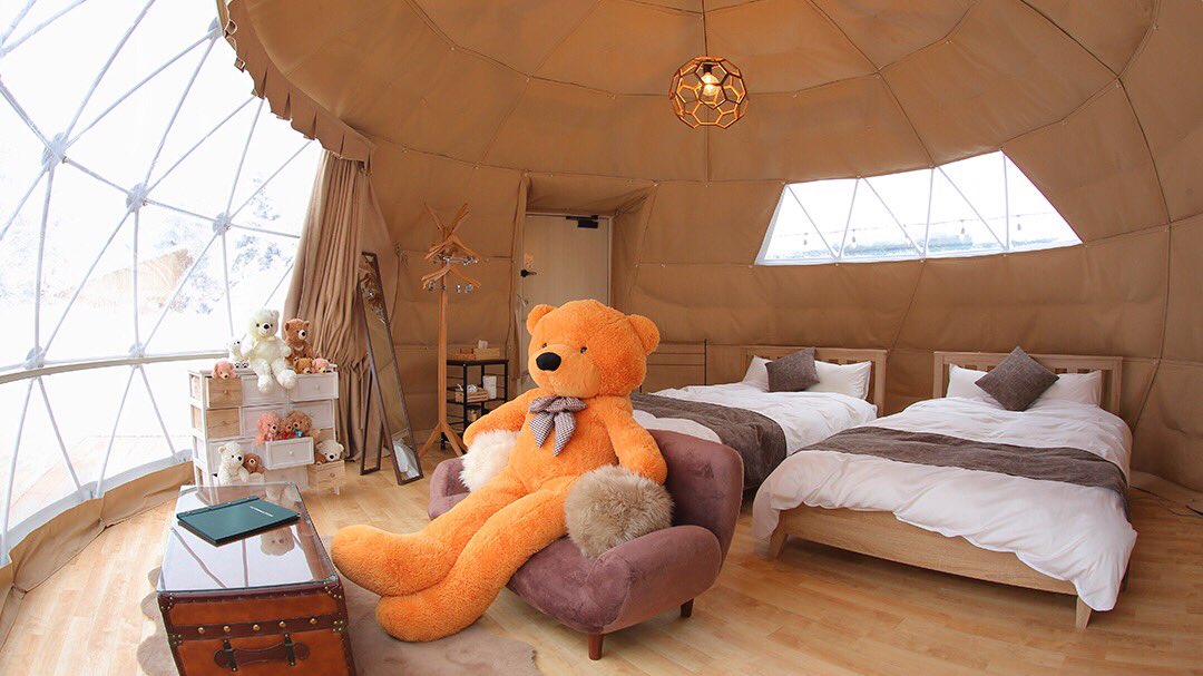 山形の老舗旅館が本気を出したグランピング施設がすごいからみんな見て🤗 