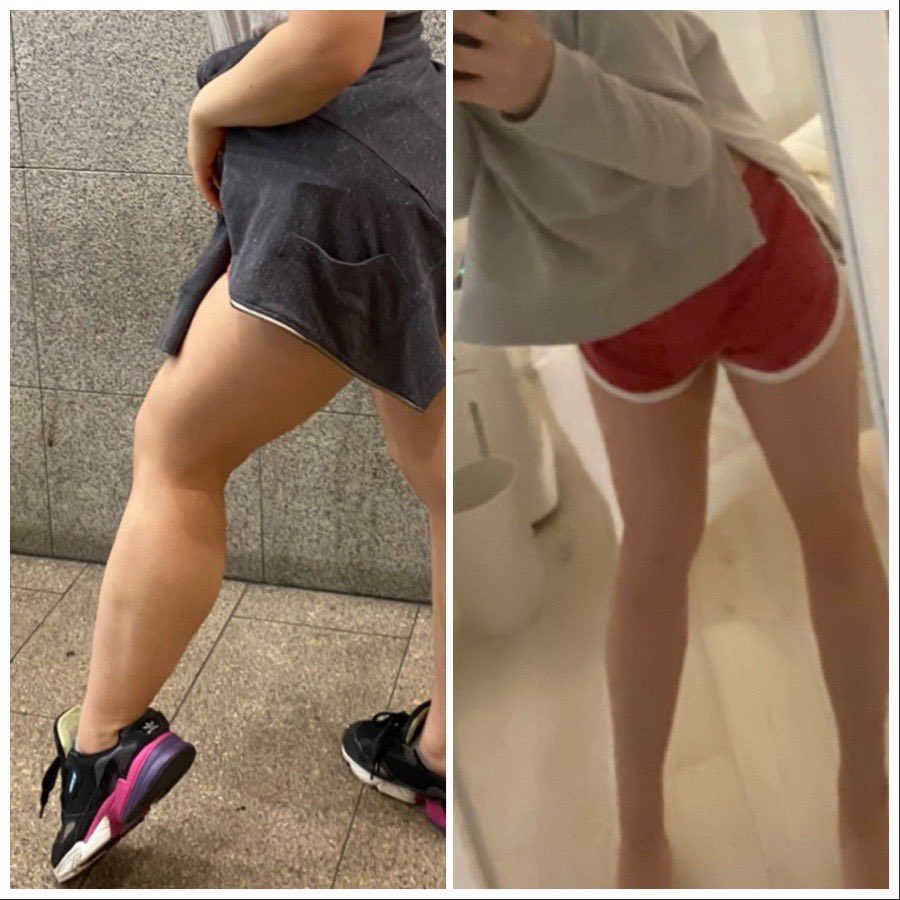 【ふくらはぎ超痩せ運動】 1枚目見てもらうとわかるように私元々ふくらはぎが異常に太くて最強に悩んでたんだけど、この運動を週2回、1セット15回を3セットやるようになって明らかに細くなったので紹介したいし 筋肉質な人や太くなるか心配って思ってる人にこそ全力でおすすめしたい