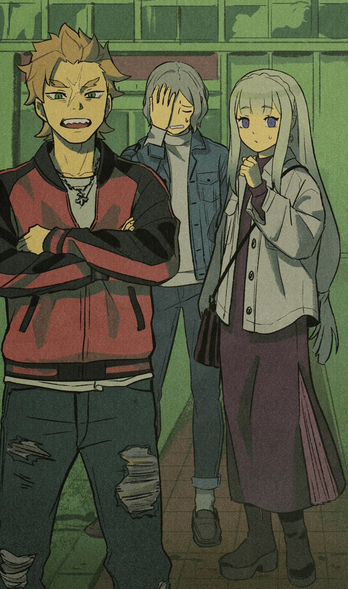 ［現パ］ブシヤでたむろってるタイプのエミ陣営 