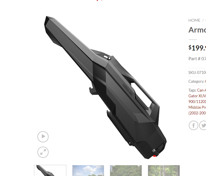 Armory SST バギー向けのライフルケースらしいんだけどカッコよすぎでは