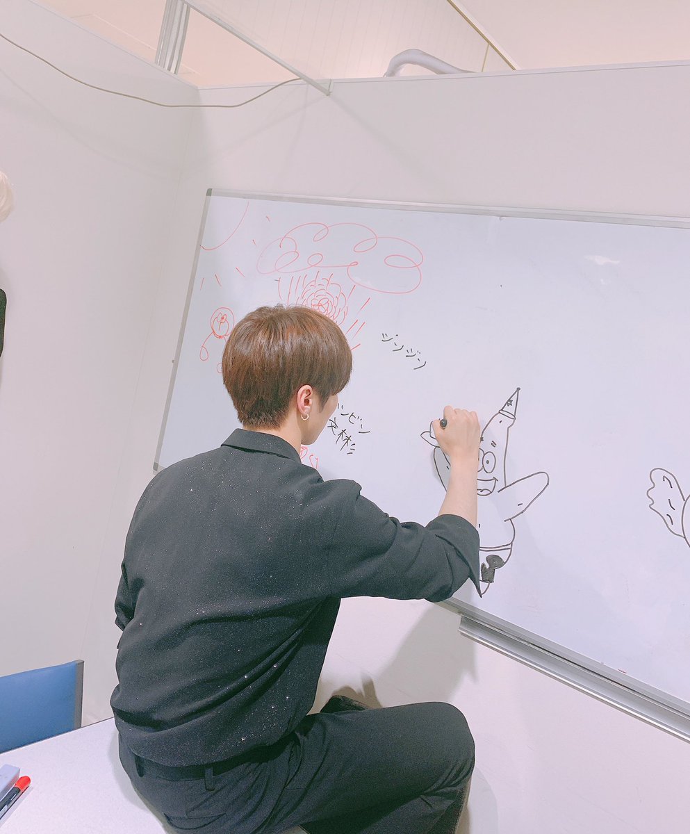 パトリックができるまで #ASTRO #ラキ #絵 