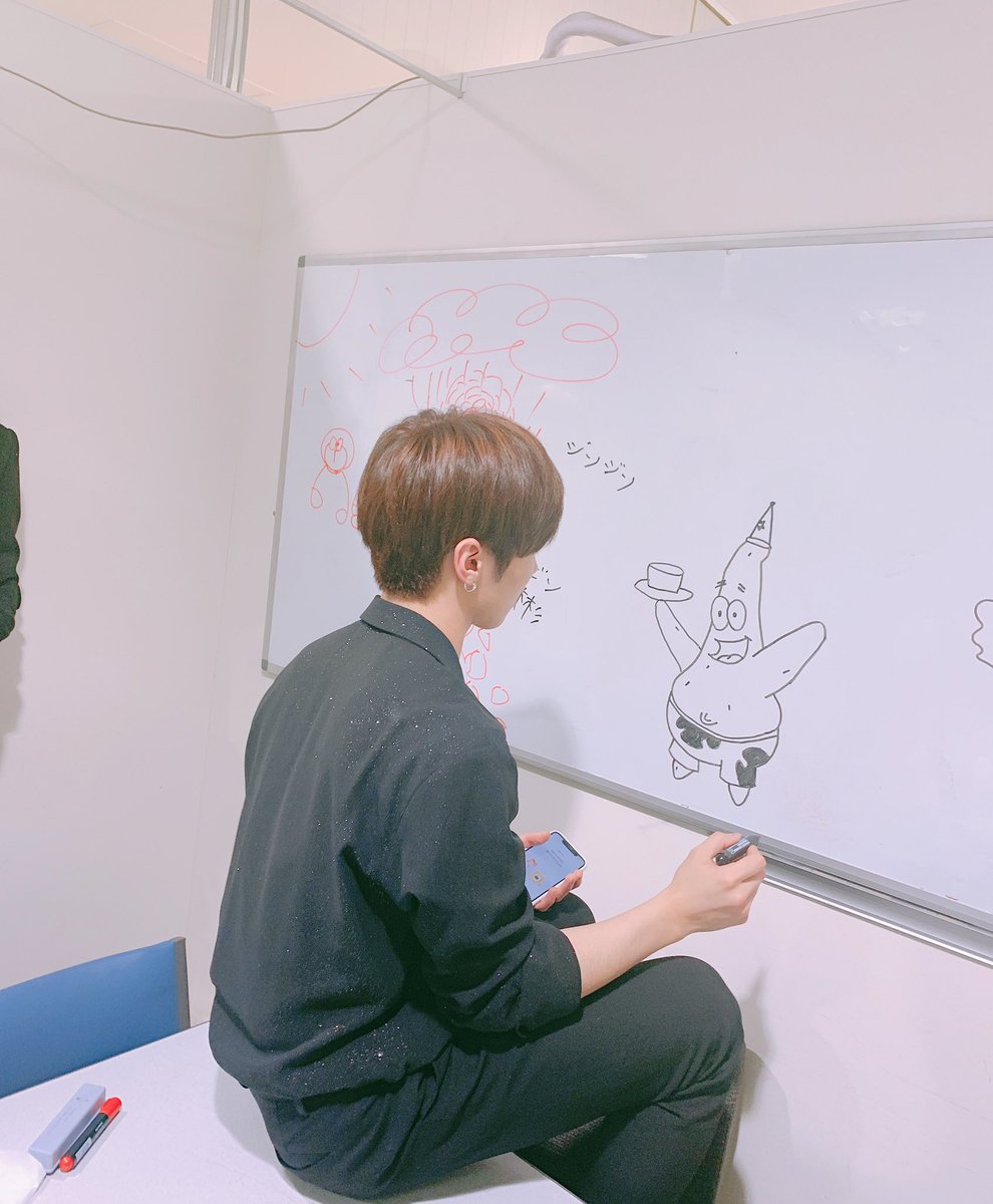 パトリックができるまで #ASTRO #ラキ #絵 