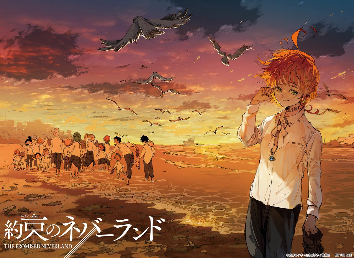 / フォロー&RTで当たる🎉 \ 『#約束のネバーランド』 発売中の 週刊少年ジャンプ28号 センターカラーより B2サイズのポスターを 抽選で3名様に‼️ 1⃣@jump_henshubuをフォロー 2⃣この投稿をRTで応募完了 ※6/28まで 有終の美を飾ったイラストが 最速でポスターに🦉