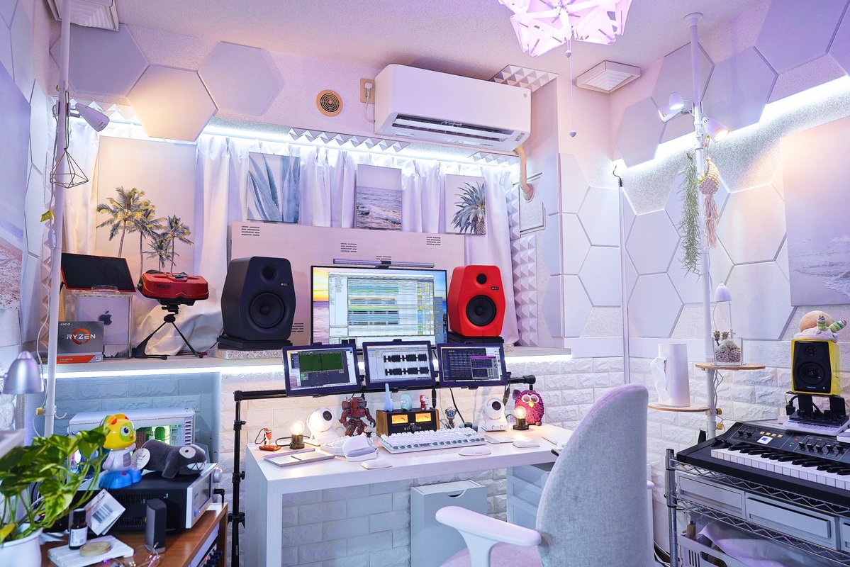 チマチマいじってきた部屋が、やっとここまで来たぞ