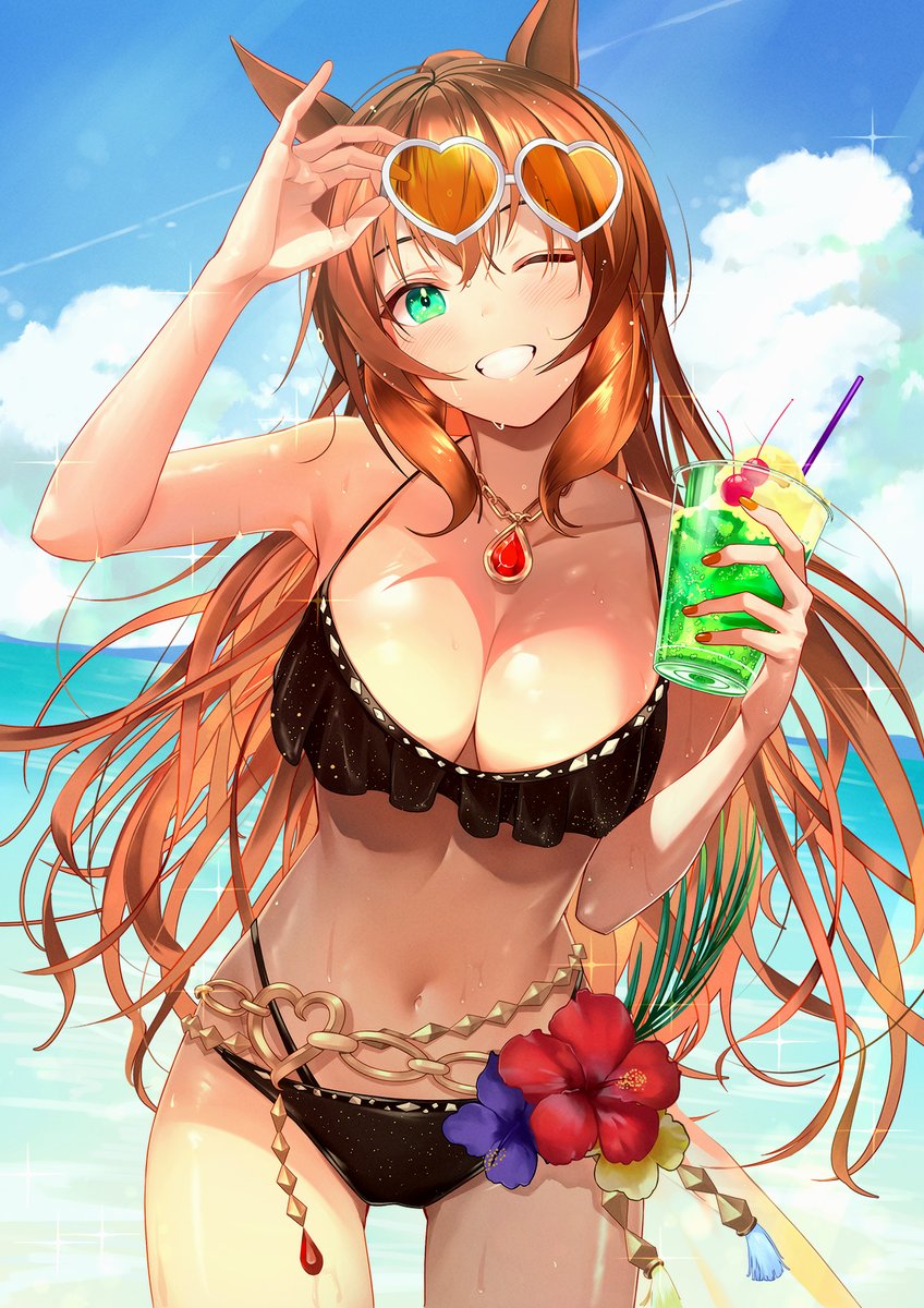 マルゼンスキーさんと海に行きたい！！ #ウマ娘 