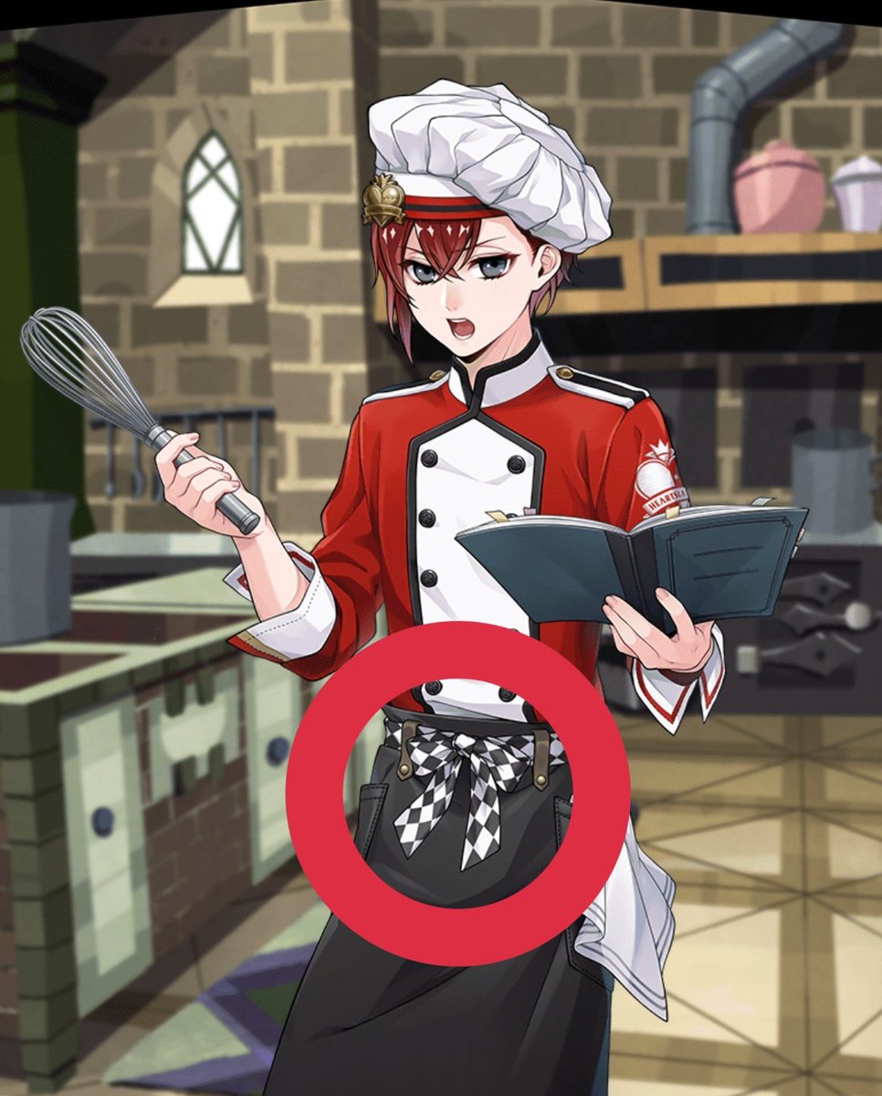 え、ちょ、待って待って、トレイ先輩だけ一文字結びじゃん……