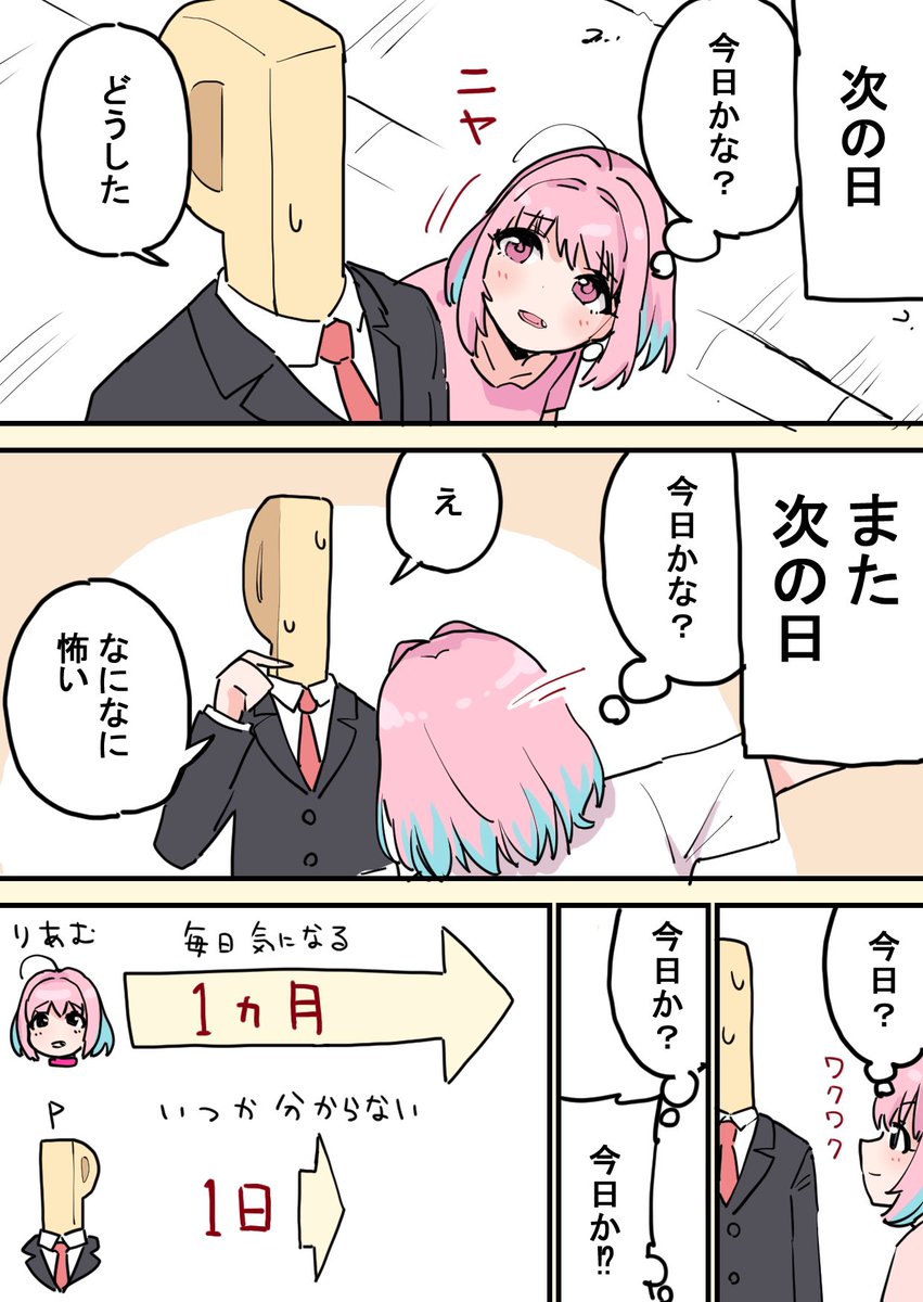 夢見りあむとチョロいＰサマの漫画 