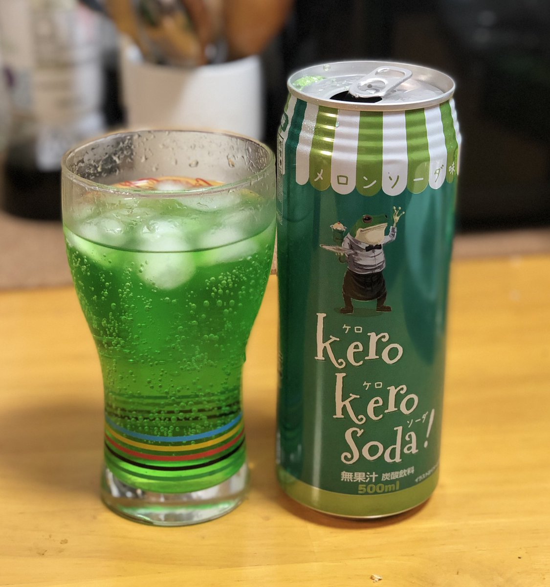他の方のツイート見て、すぐドンキ行ってきました🤣🤣 #ケロケロソーダ 