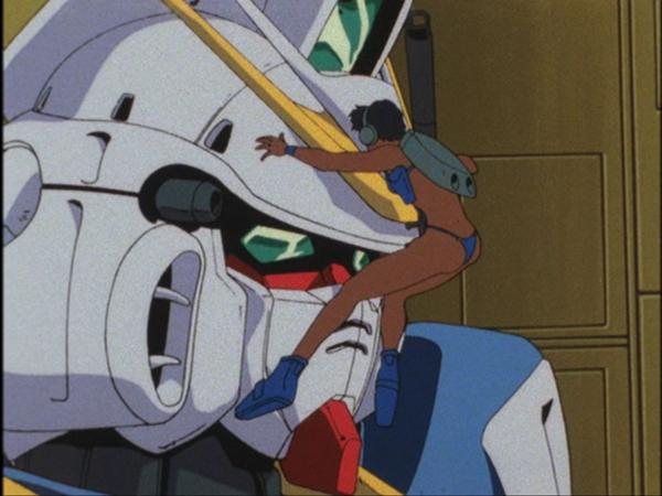 「機動戦士Vガンダム」は、若干13歳の主人公ウッソ・エヴィンの前に次々と現れる年上のお姉さんやオジサン達が、ショタ感全開のウッソ君を（物理的に）落とす為に、色仕掛けやモビルスーツや巨大バイクに乗って、ウッソ君に猛烈アタックするハートフルラブコメディなので、みなさん、見て下さい