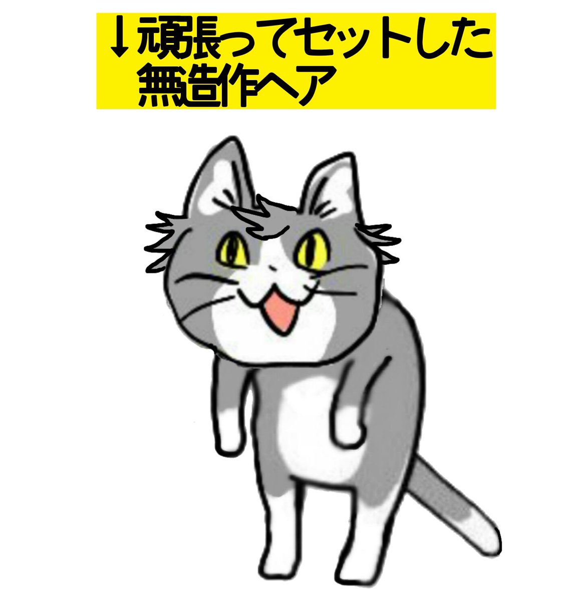 こうして現場人はオシャレをやめていく #現場猫 