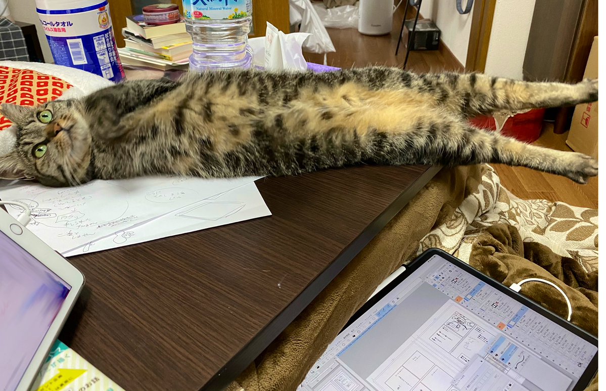 絶対に机で仕事させないマン 