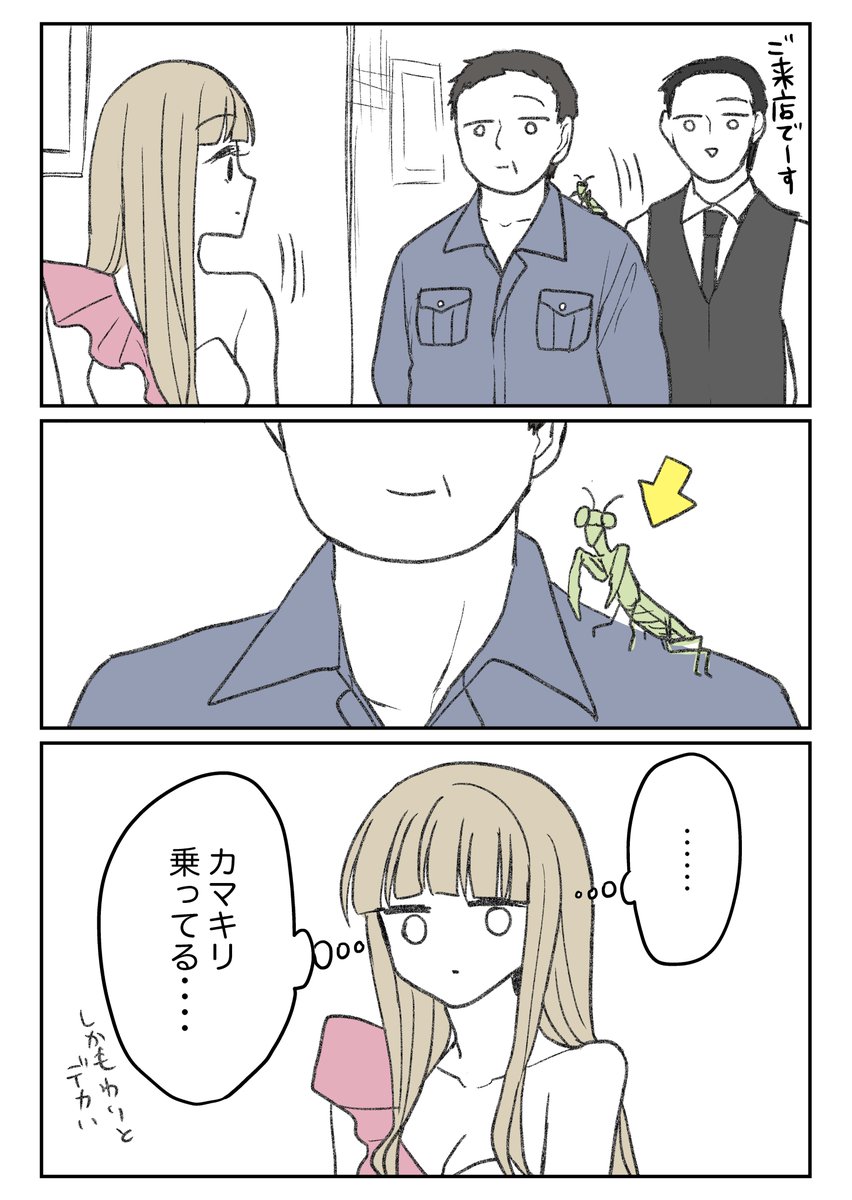 【体験談／キャバクラの客】作業服のお客さん 