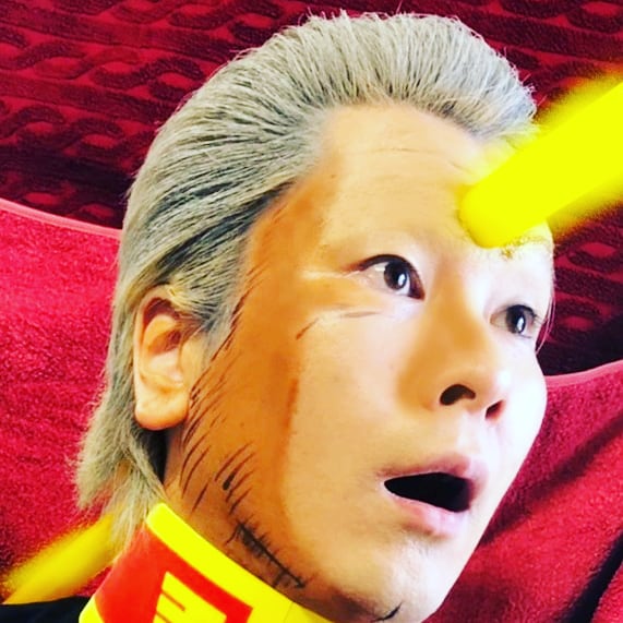 今日は推しの命日  #ギレン総帥 #エアコミケ2コス写真 #ゴミ な #コスプレ 