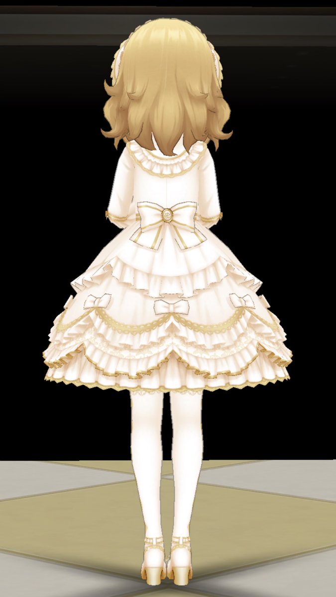 SSR櫻井桃華の衣装です。ご査収ください。 #デレステ #櫻井桃華 