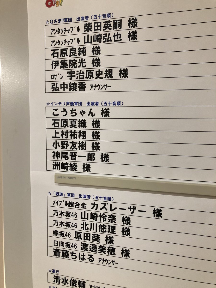 のスタジオ収録が無事おわりまして、今日という一日がおしまい