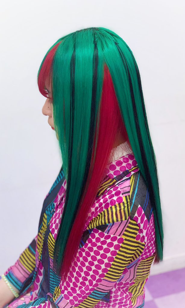 🍉💕🍉💕🍉💕🍉💕🍉💕🍉💕  令和最初のこの夏🐠💫👙🌴🎐         誰にも負けない派手髪は