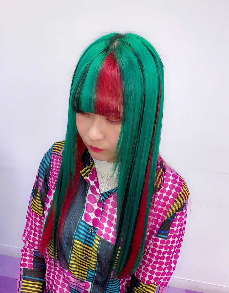 🍉💕🍉💕🍉💕🍉💕🍉💕🍉💕  令和最初のこの夏🐠💫👙🌴🎐         誰にも負けない派手髪は